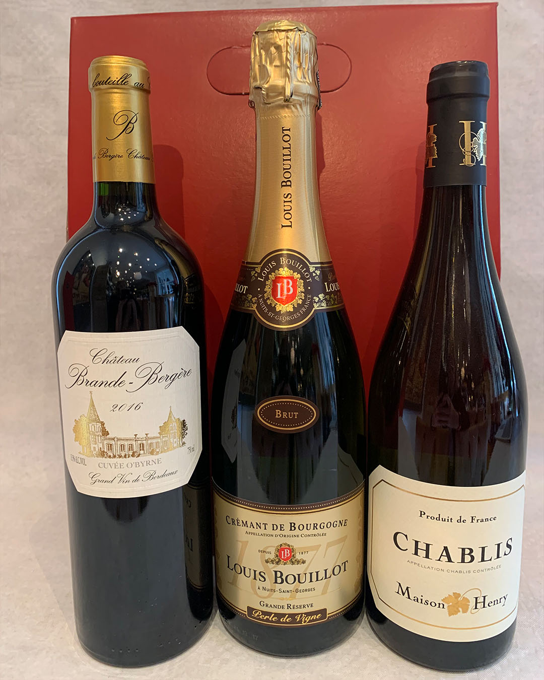 France Three Bottle
