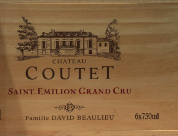 Chateau Coutet 2019, Saint Emilion Grand Cru Organic (6 Bottles)