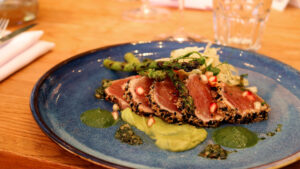 Seared Sesame Tuna - Restaurant in Dalkey, Grapevine