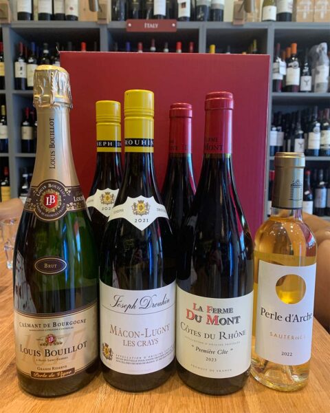 French 6 Bottle Box Dinner Pack