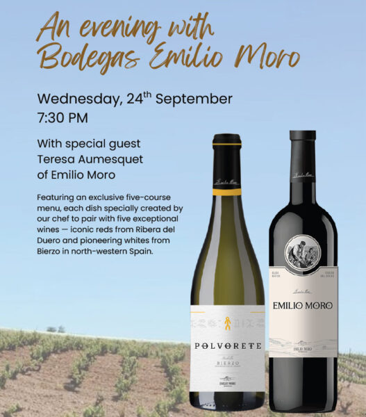 Grapevine Emilio Moro Dinner Poster