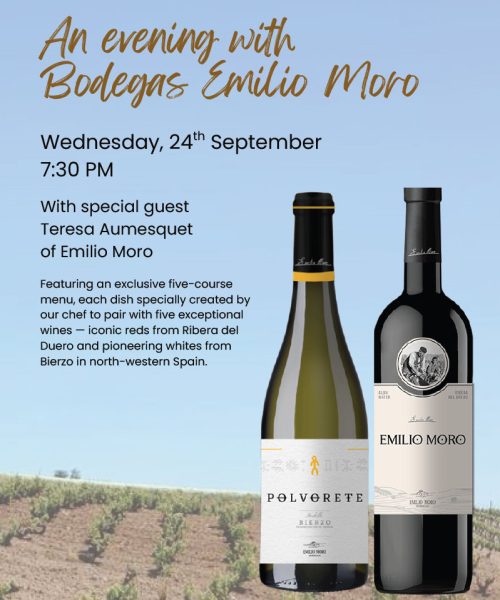 Grapevine Emilio Moro Dinner Poster